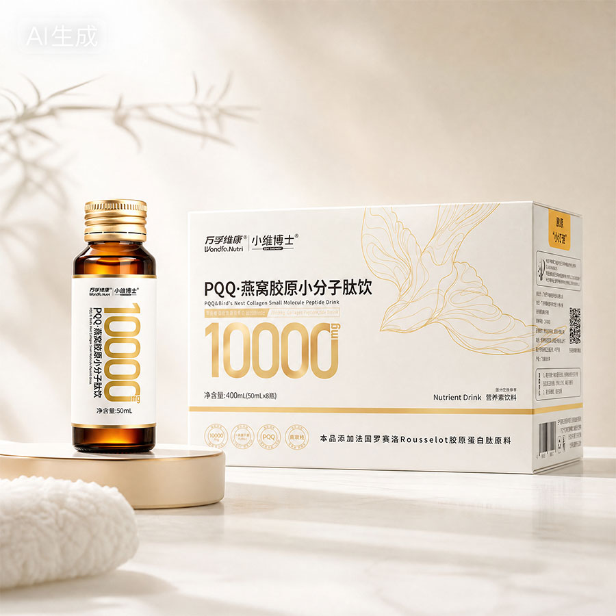 PQQ燕窝胶原蛋白小分子肽饮（白金款）
